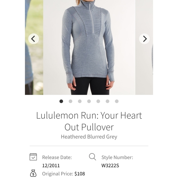 Lululemon Run: Your Heart Out Pullover - Picture 7 of 10